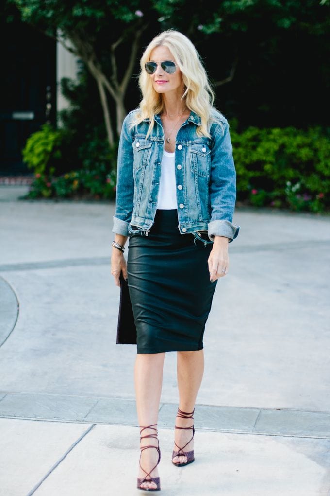 Ripped Jean Jacket on Repeat | So Heather| Dallas Fashion Blogger