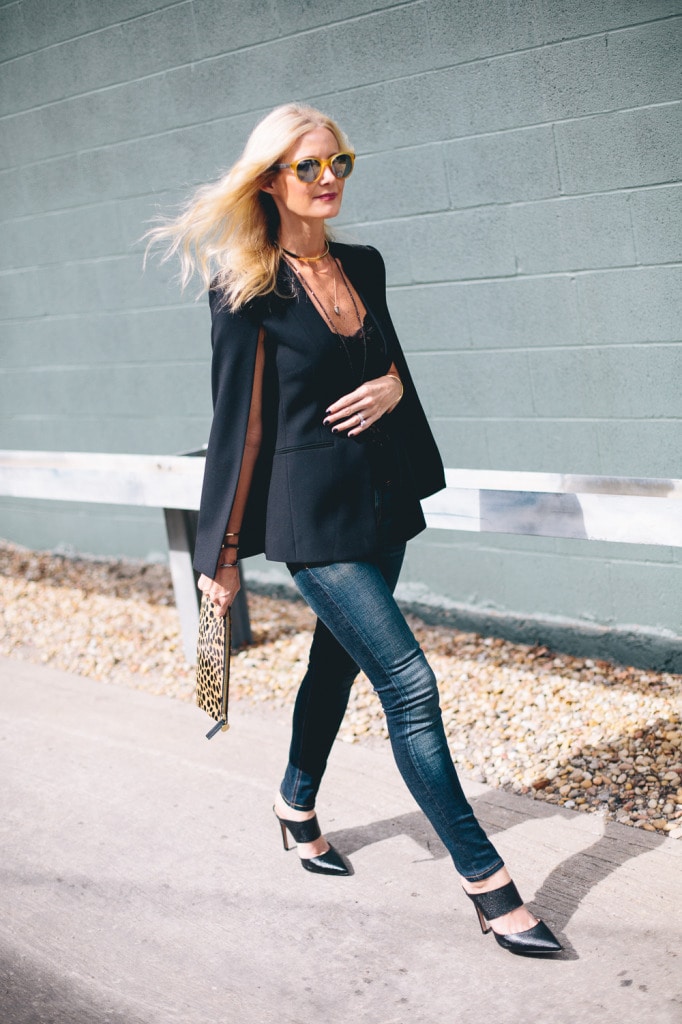 The Cape Blazer | So Heather| Dallas Fashion Blogger