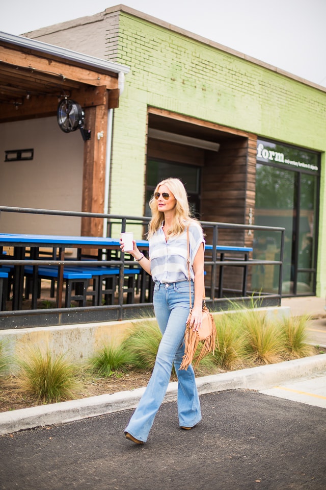 3 Reasons Flare Jeans Really ARE the Most Flattering | So Heather ...