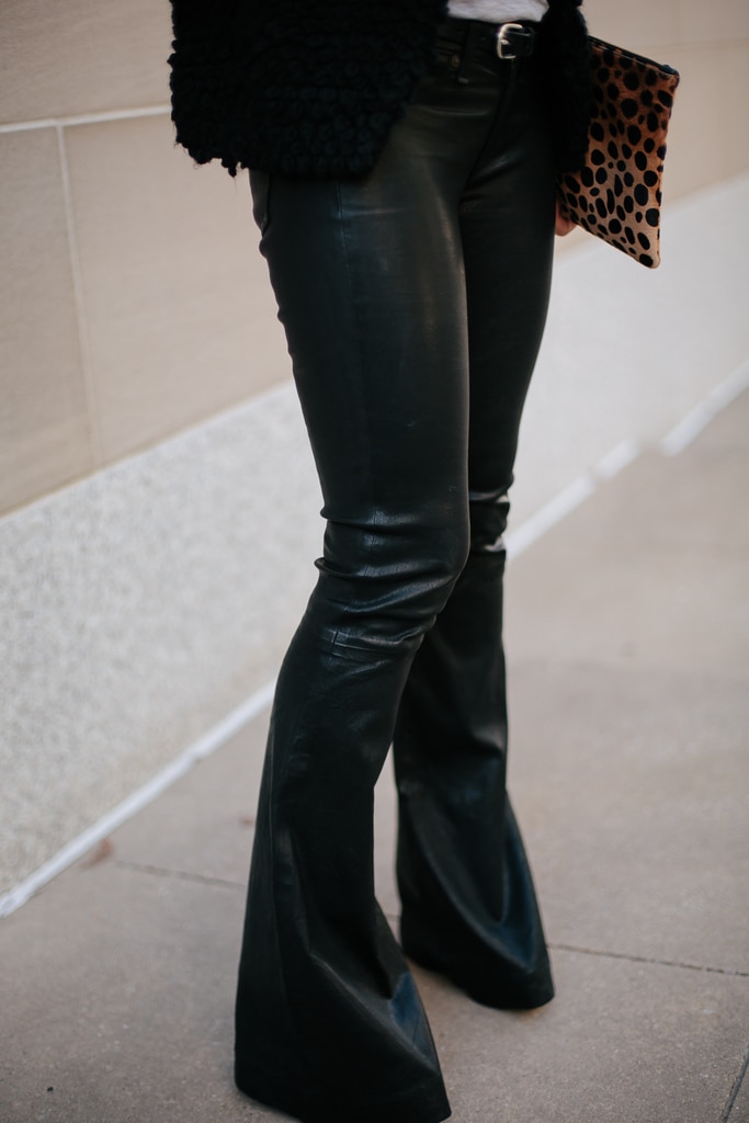Leather Flares | So Heather| Dallas Fashion Blogger