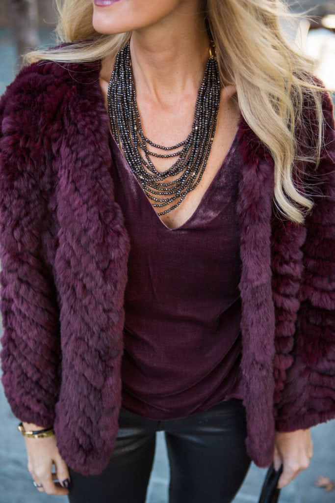 H brand fur jacket 3