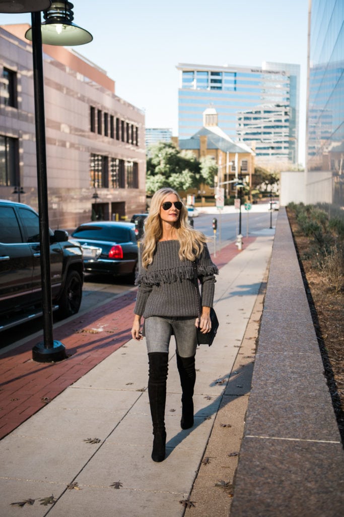 Stuart Weitzman black Over the knee boots 4