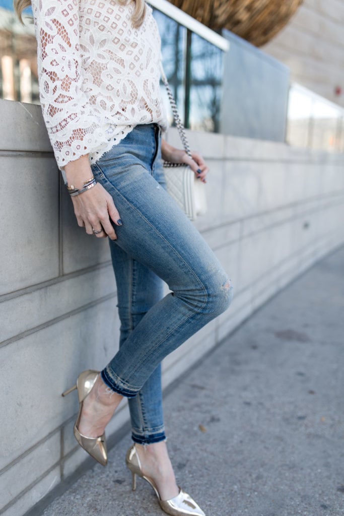 BCBG Lace Top 4