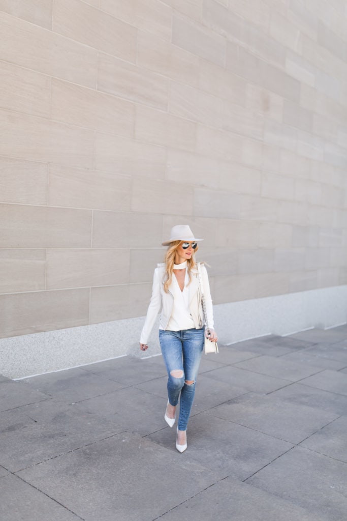 AG ripped jeans