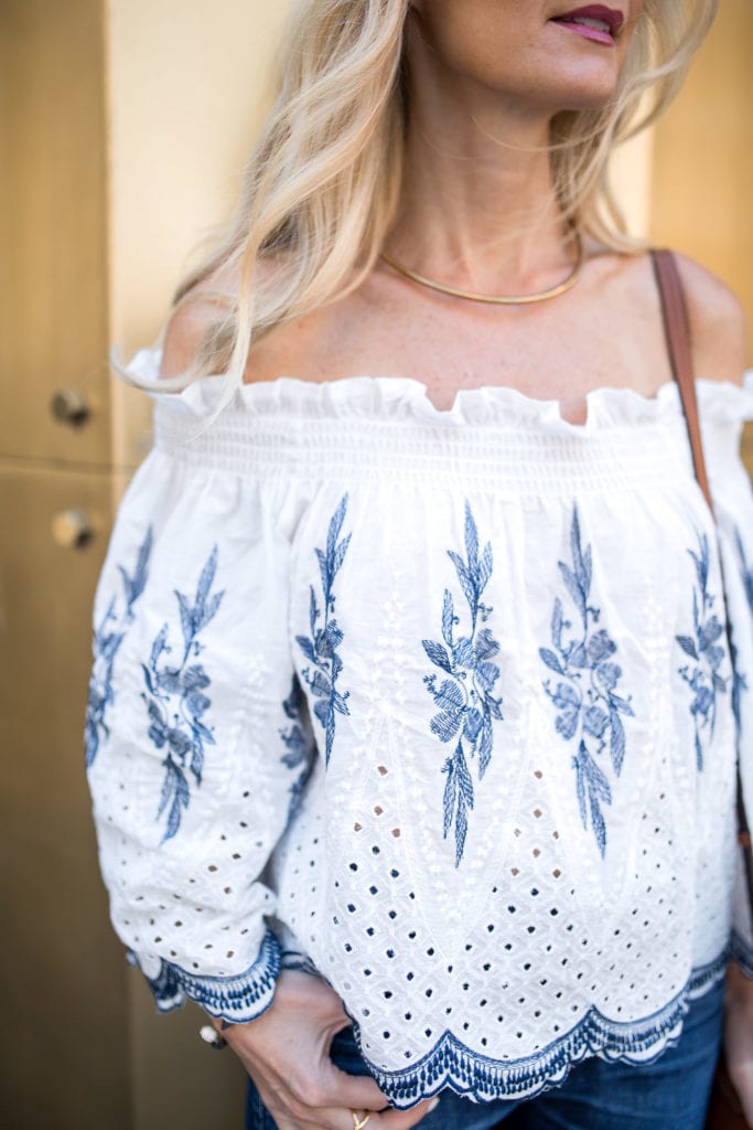 Pixie Market Off the Shoulder Top 4