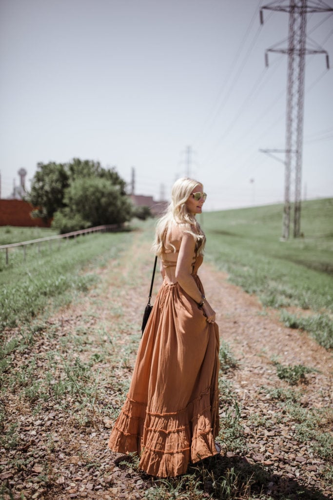 Free People Maxi Dress, Heather Anderson, Dallas Fashion Blogger 