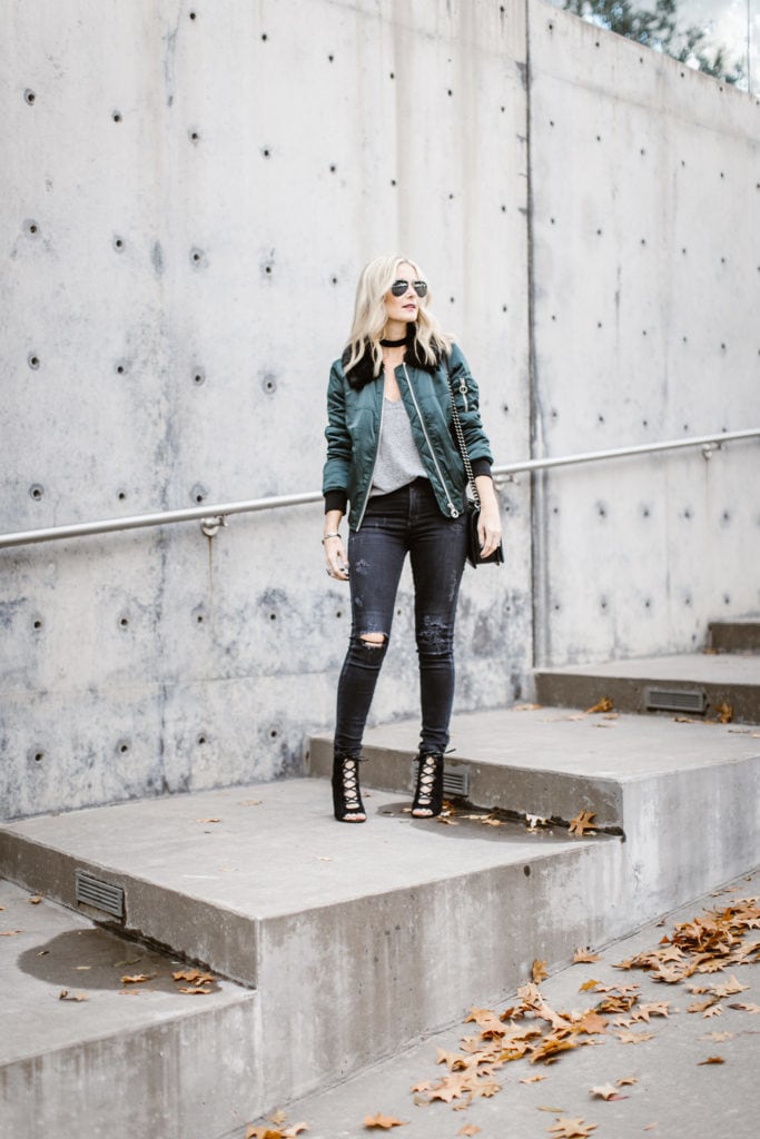 Topshop Bomber Jacket 