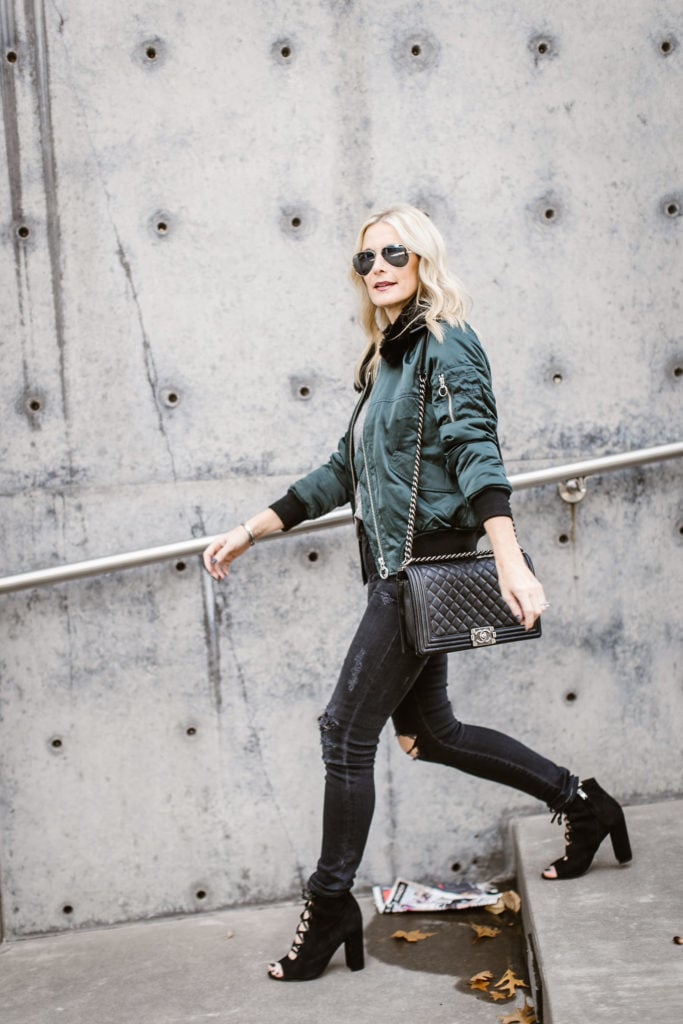 Topshop Bomber Jacket 