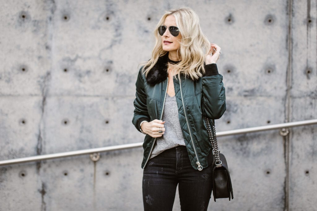 Topshop Bomber Jacket 