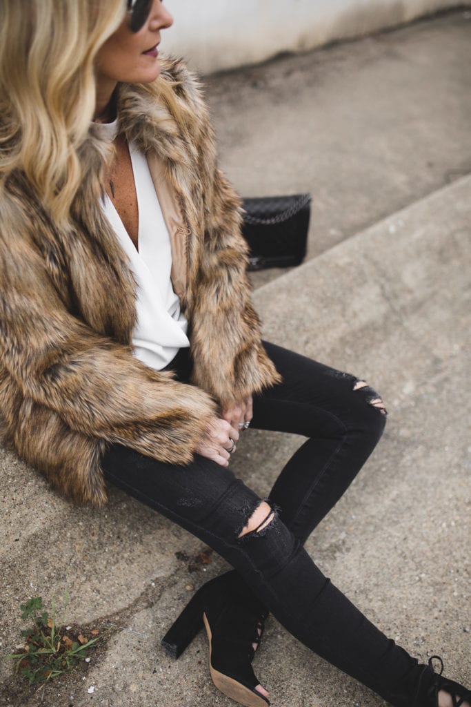 Faux Fur Jacket 
