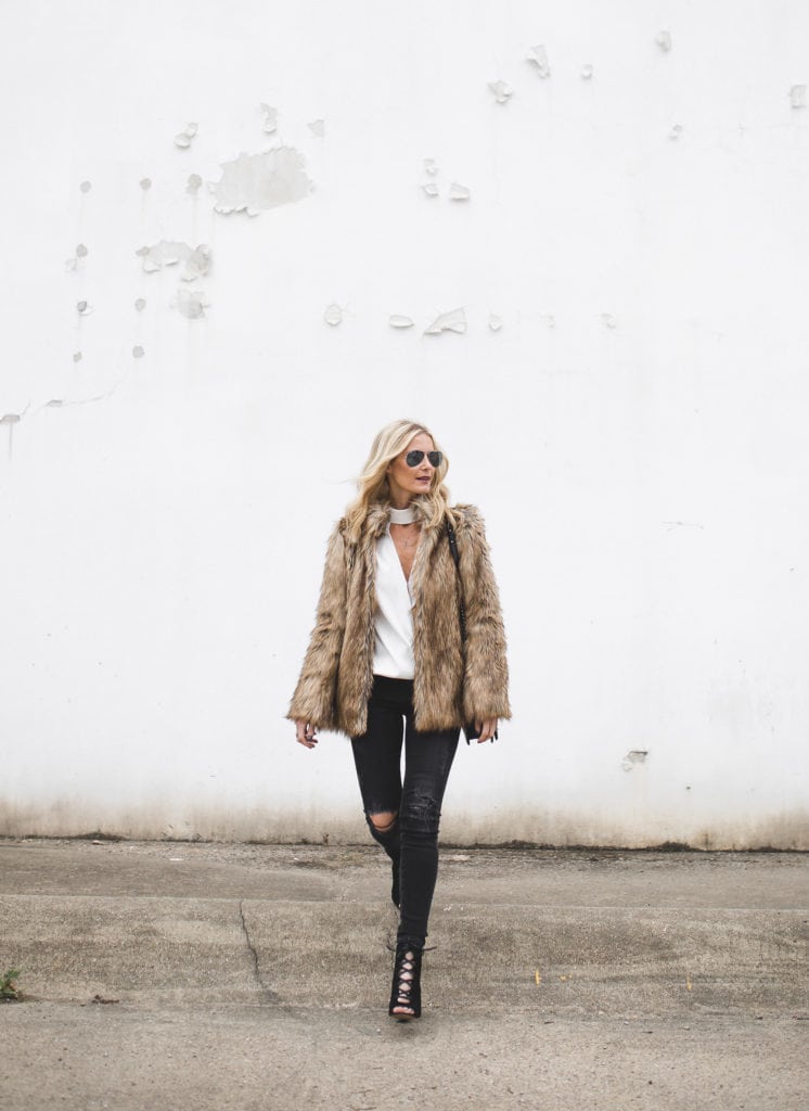 Faux Fur Jacket 