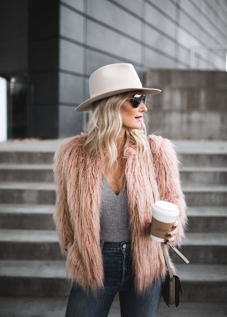 Faux Fur Jacket 