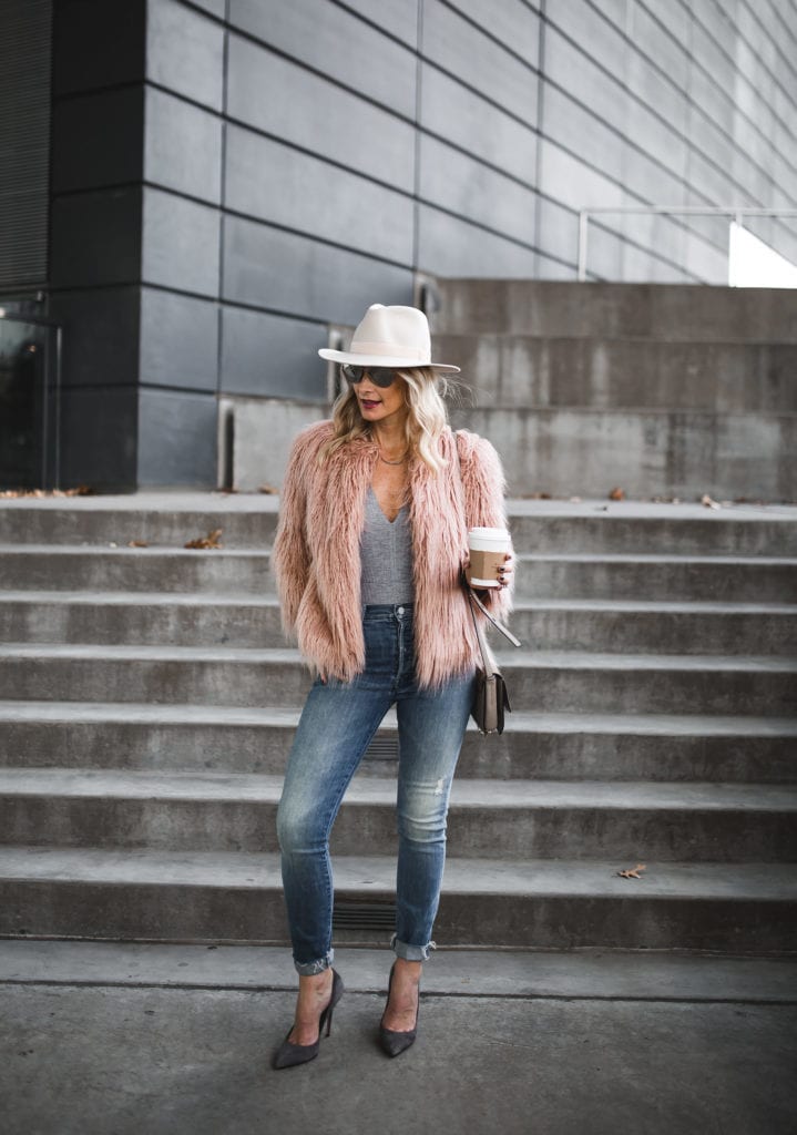 Faux Fur Jacket 