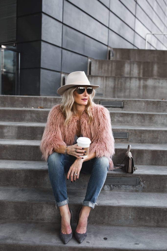 Faux Fur Jacket 