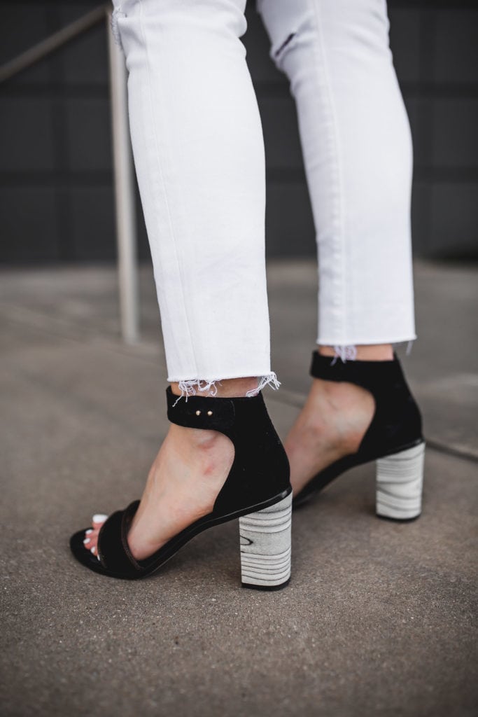 White Ripped Jeans