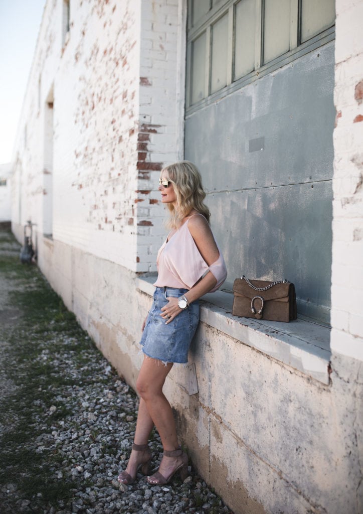 Bailey 44 Cold Shoulder Top