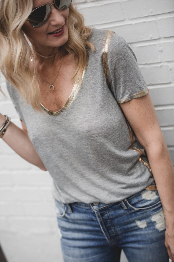 Gray Tee 