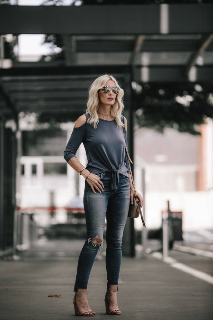 Cold Shoulder Top