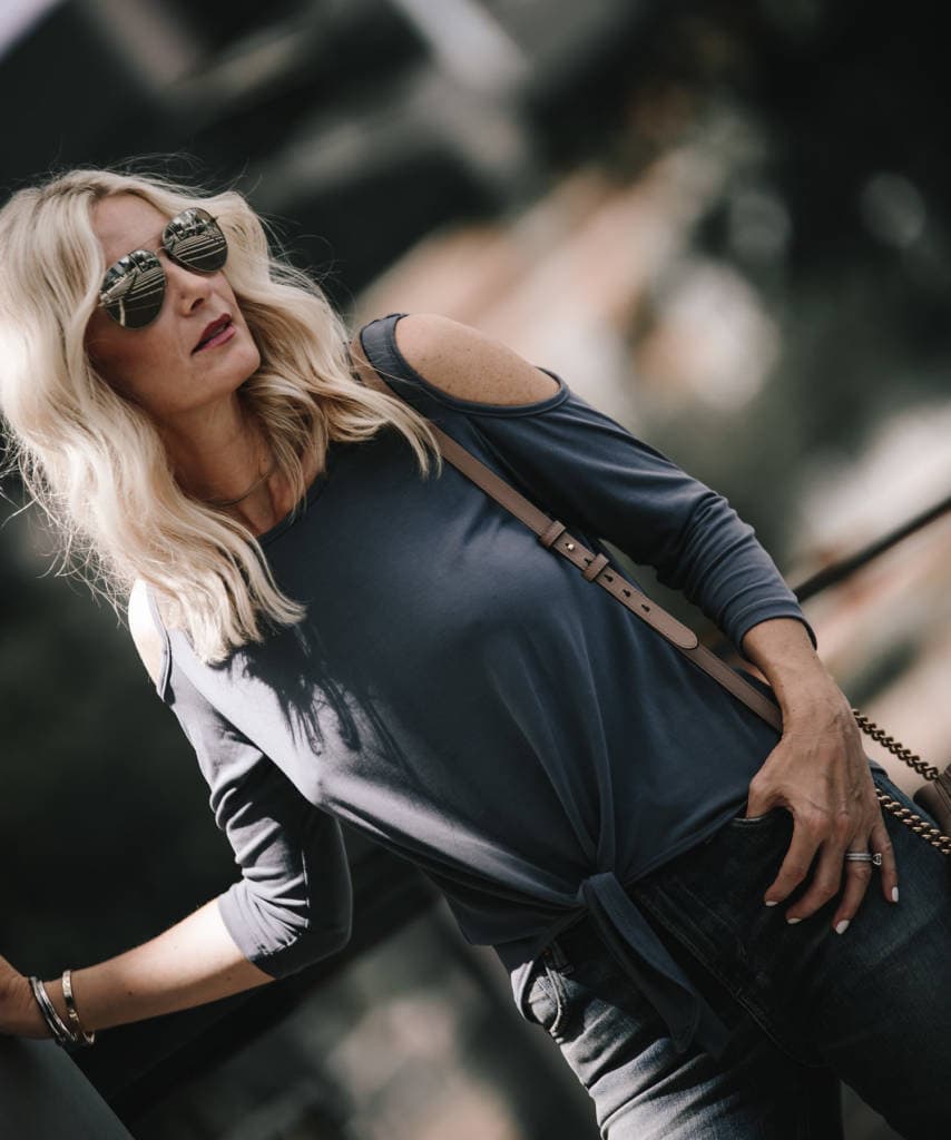 Cold Shoulder Top 