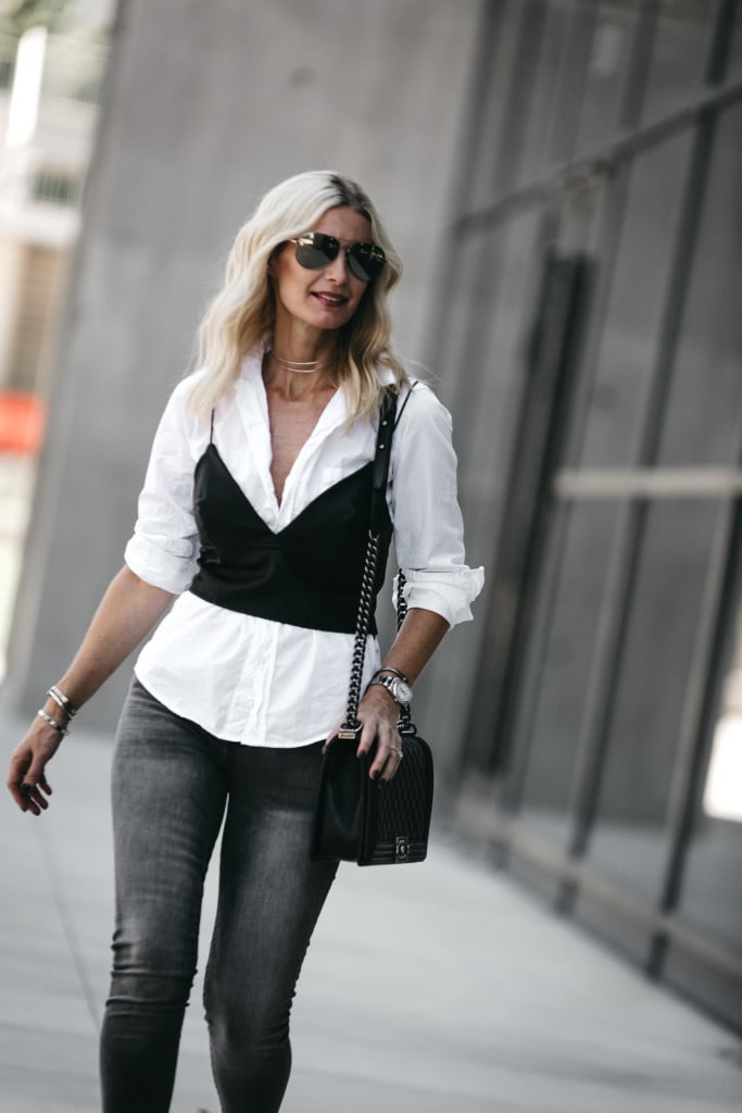 White Button Down