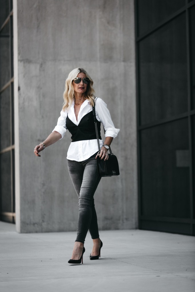 White Button Down