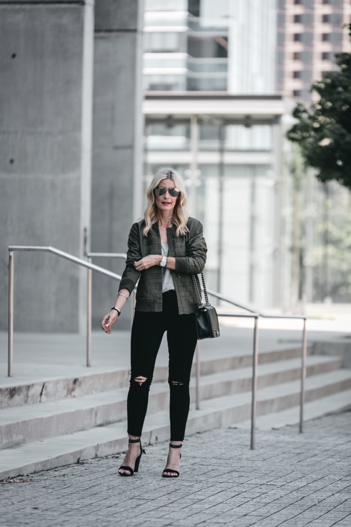 Green Bomber Jacket 