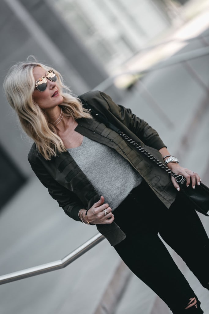 Chelsea 28 Green Bomber Jacket 