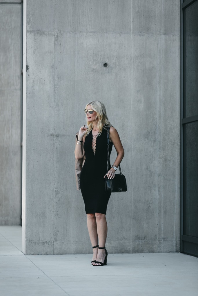 Alexander Wang Lace Up Dress