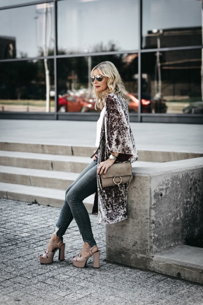 Velvet Kimono 
