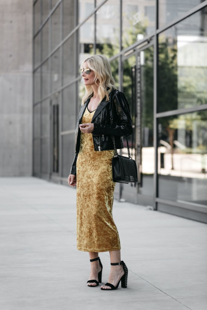 Veda Black Leather Jacket 