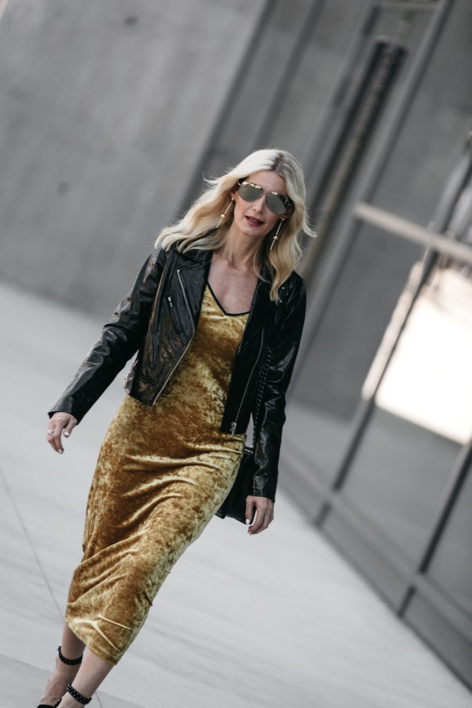 Veda Black Leather Jacket 