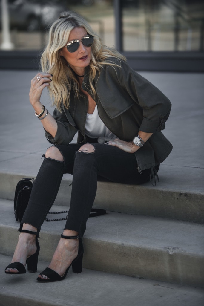 Army Green Utility Jacket 