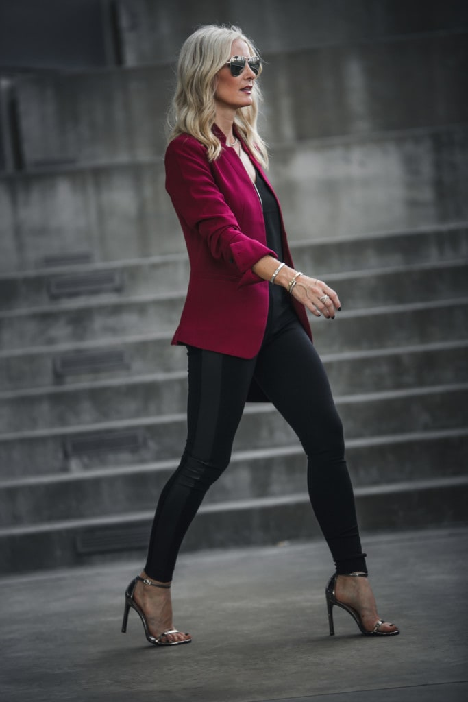 Black Leather Leggings