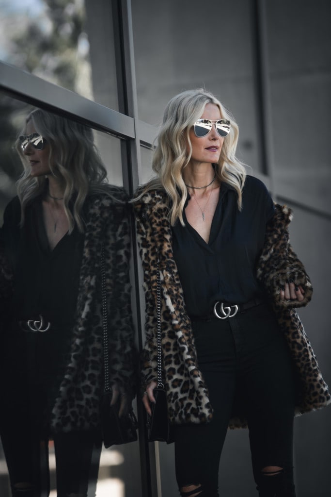 Vince Camuto Faux Fur Jacket 