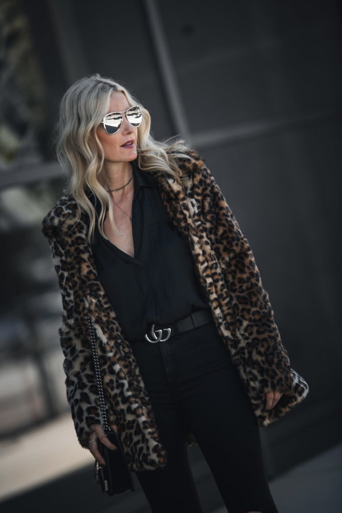 Vince Camuto Faux Fur Coat