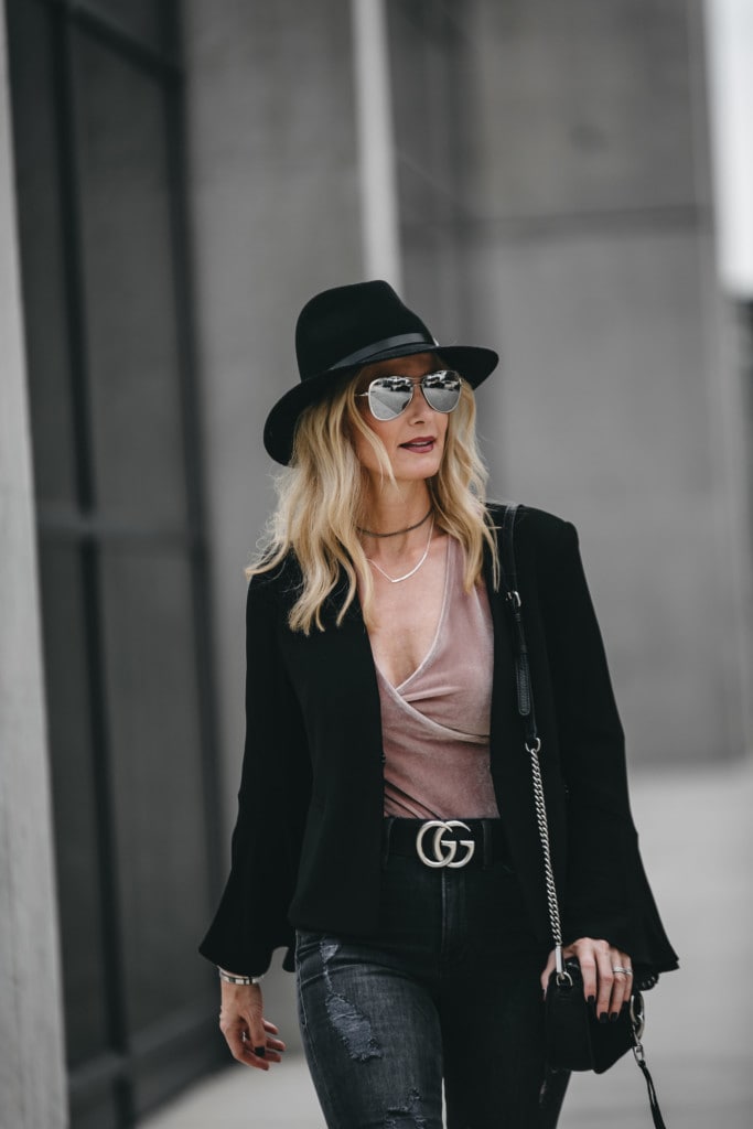Black Rag and Bone Hat 