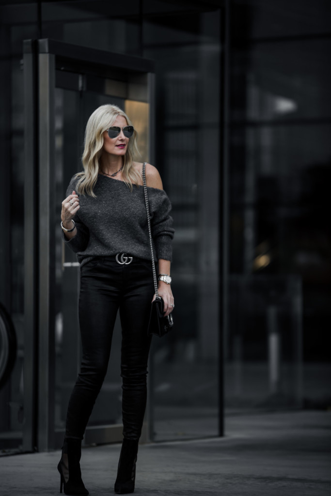 J Brand Black Leather Pants