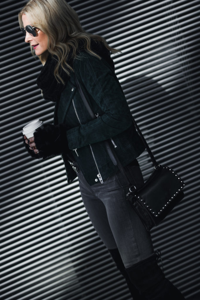 Black Infinity Scarf