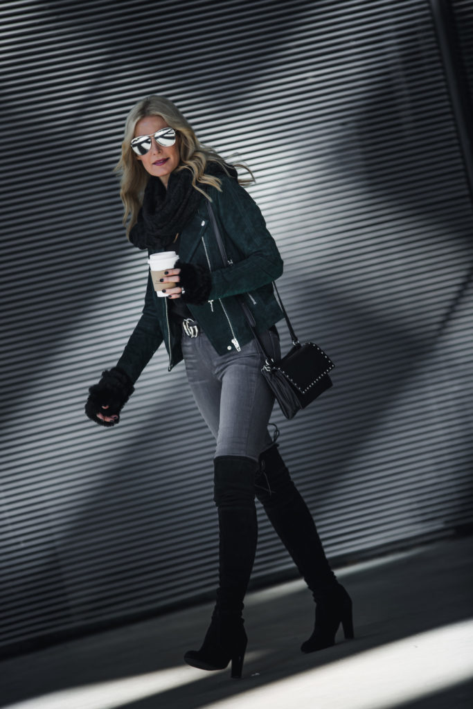 Black Infinity Scarf