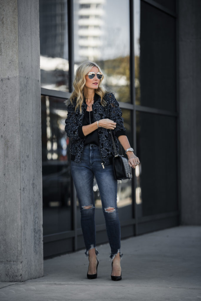 High Rise Ripped Jeans