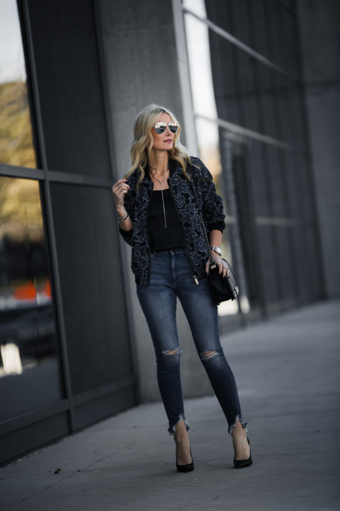 High Rise Ripped Jeans