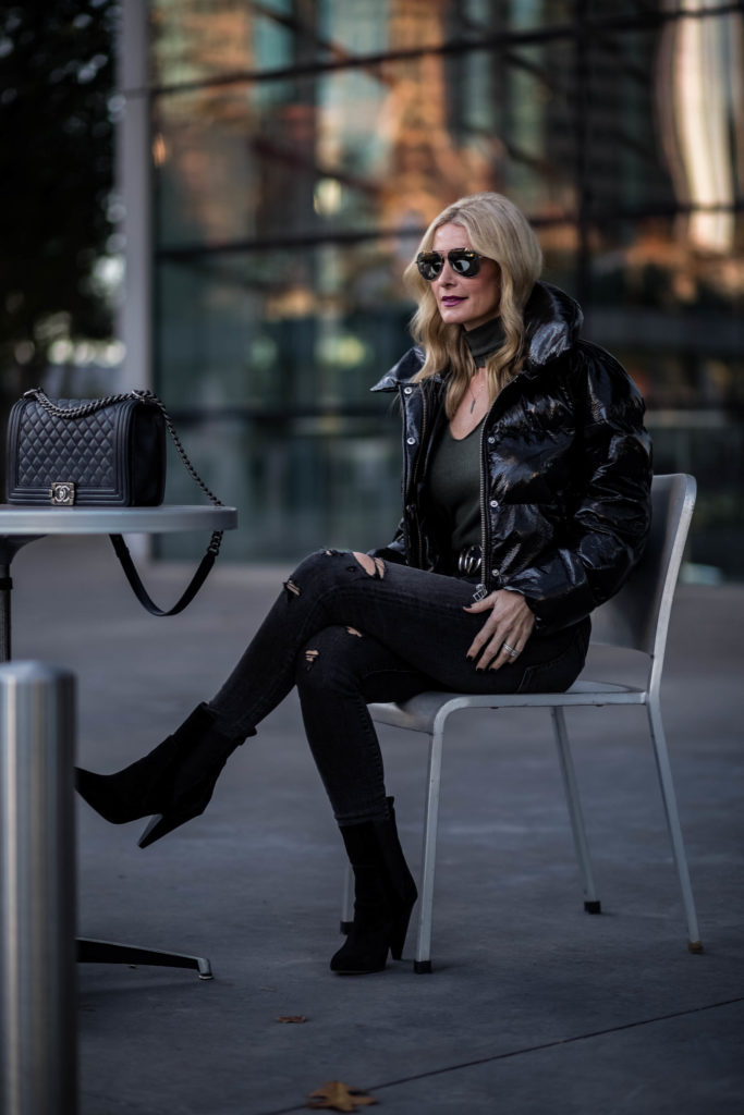 LPA Black Puffer Jacket 