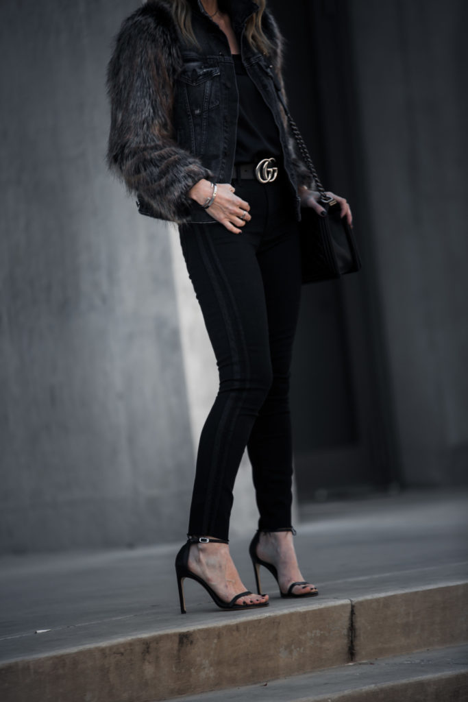 Mother Faux Fur Jacket