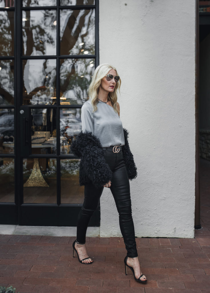 Theory One Shoulder Top