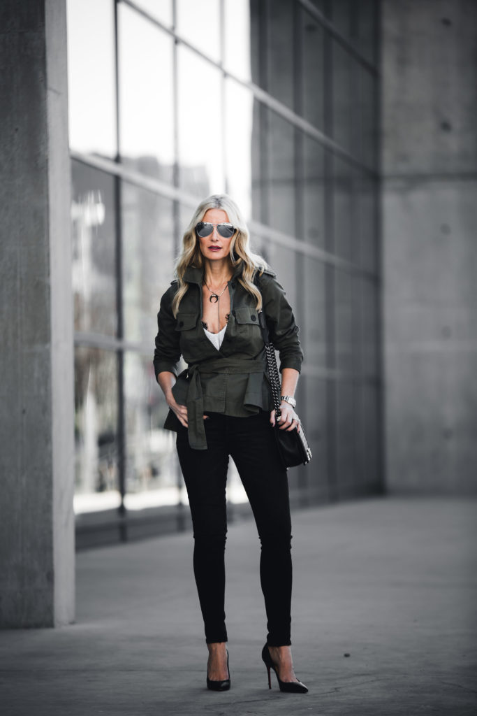J Crew Cropped Army Jacket 