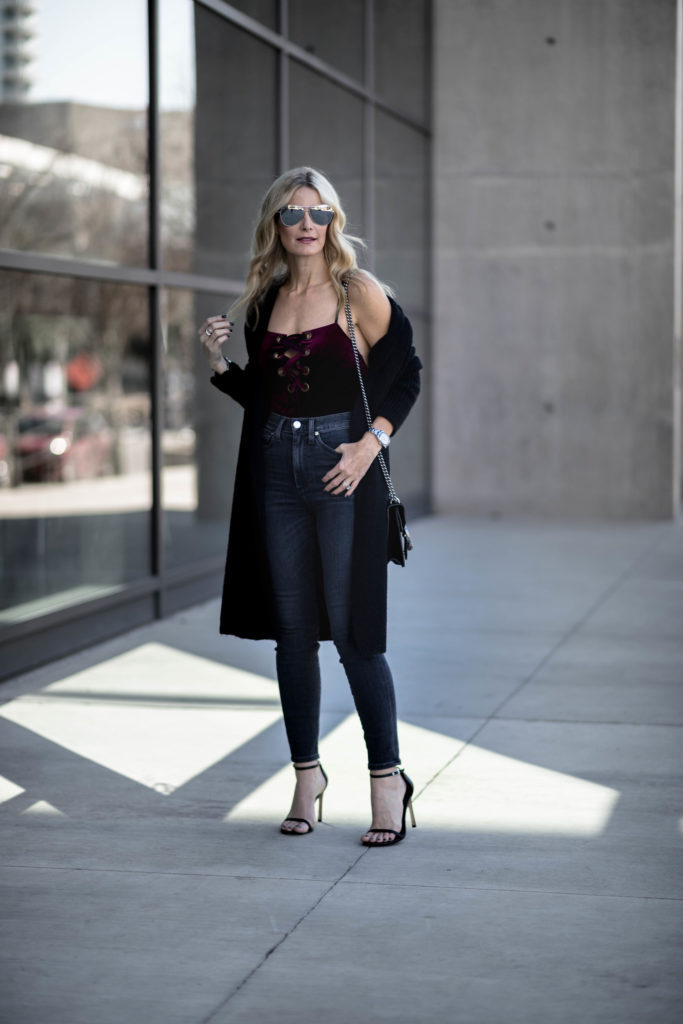 Halogen Black Cardigan