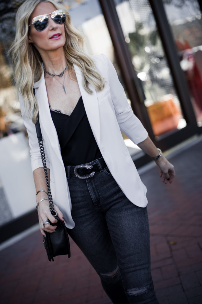 Gucci Belt, Style Blogger, Pink Blazer