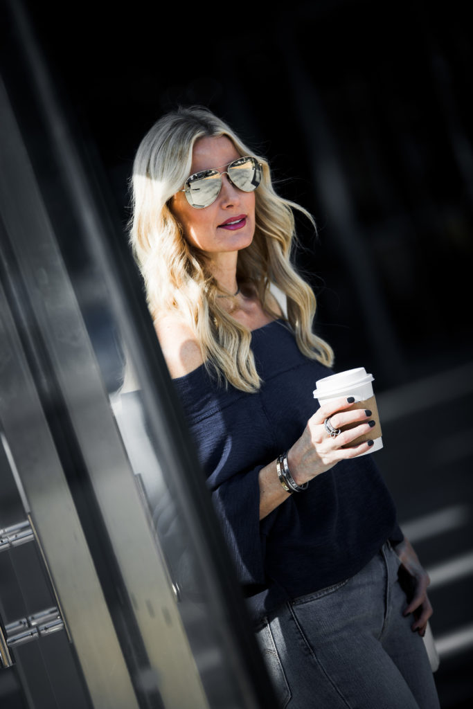 Off the Shoulder Top, So Heather, Style Blogger