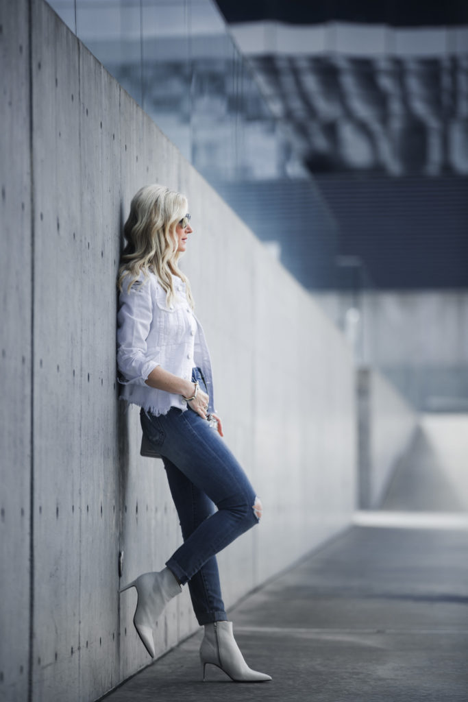 White Booties, Mother Jeans, Heather Anderson