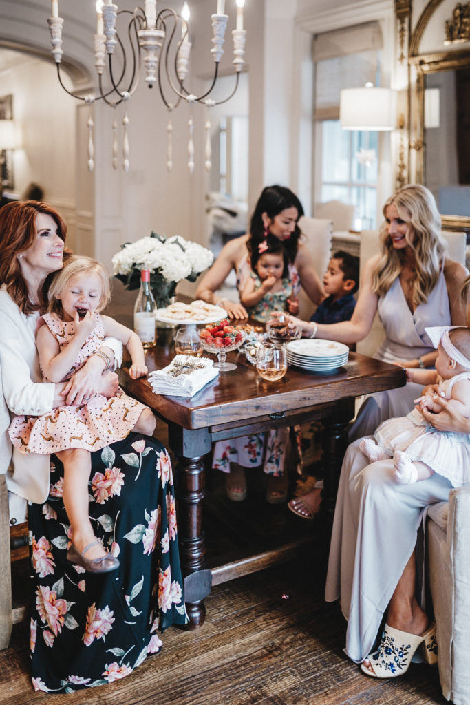 Dallas Fashion blogger wearing silver charm bracelet